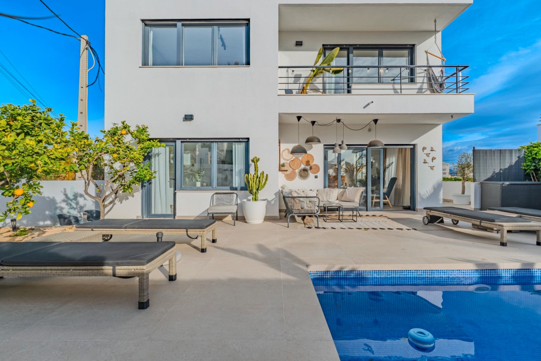 Terrassa de Casa o xalet en venda en Alicante / Alacant amb Aire condicionat, Jardí privat i Terrassa