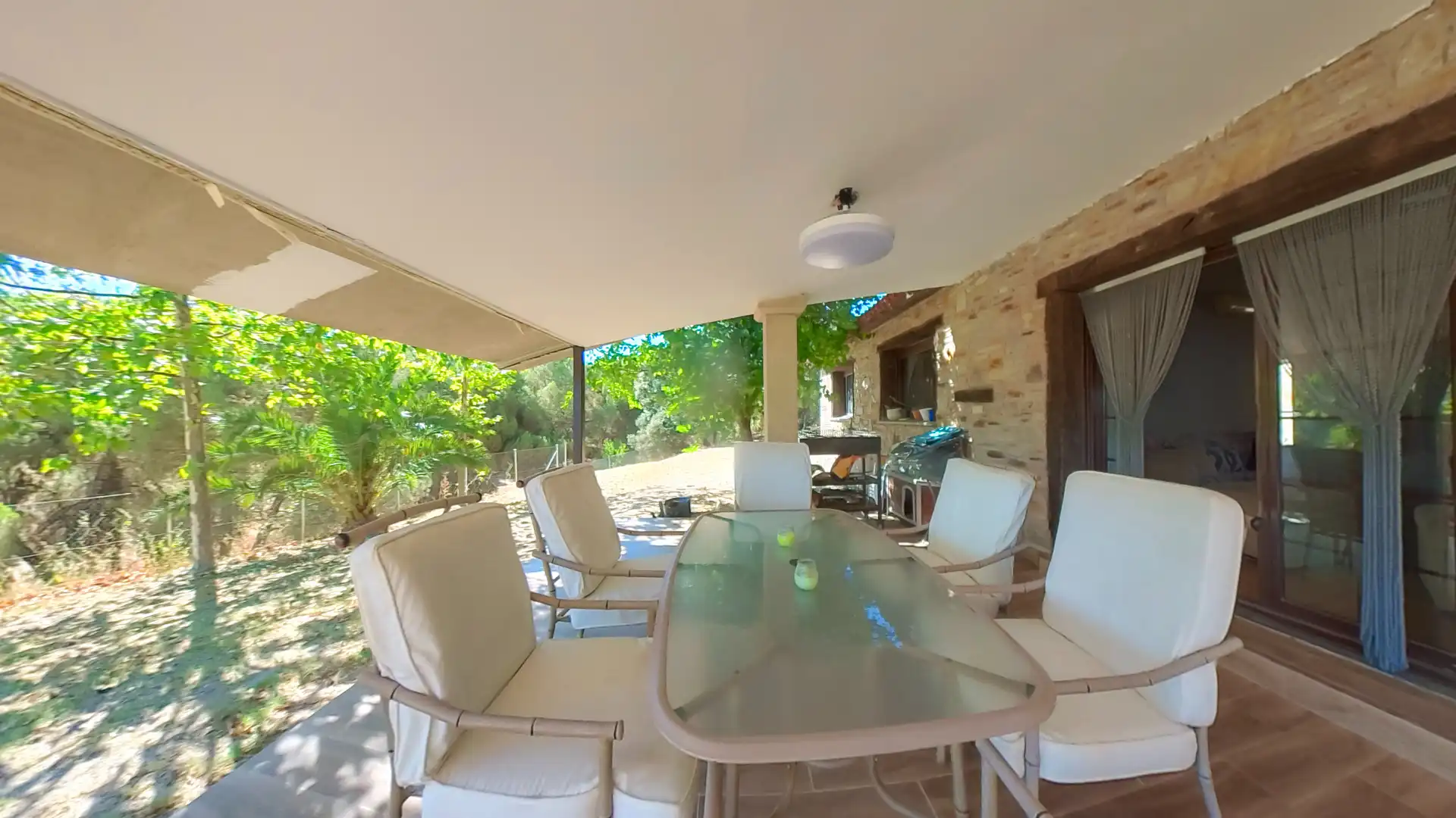 Terrassa de Casa o xalet en venda en Galapagar amb Aire condicionat, Jardí privat i Forn