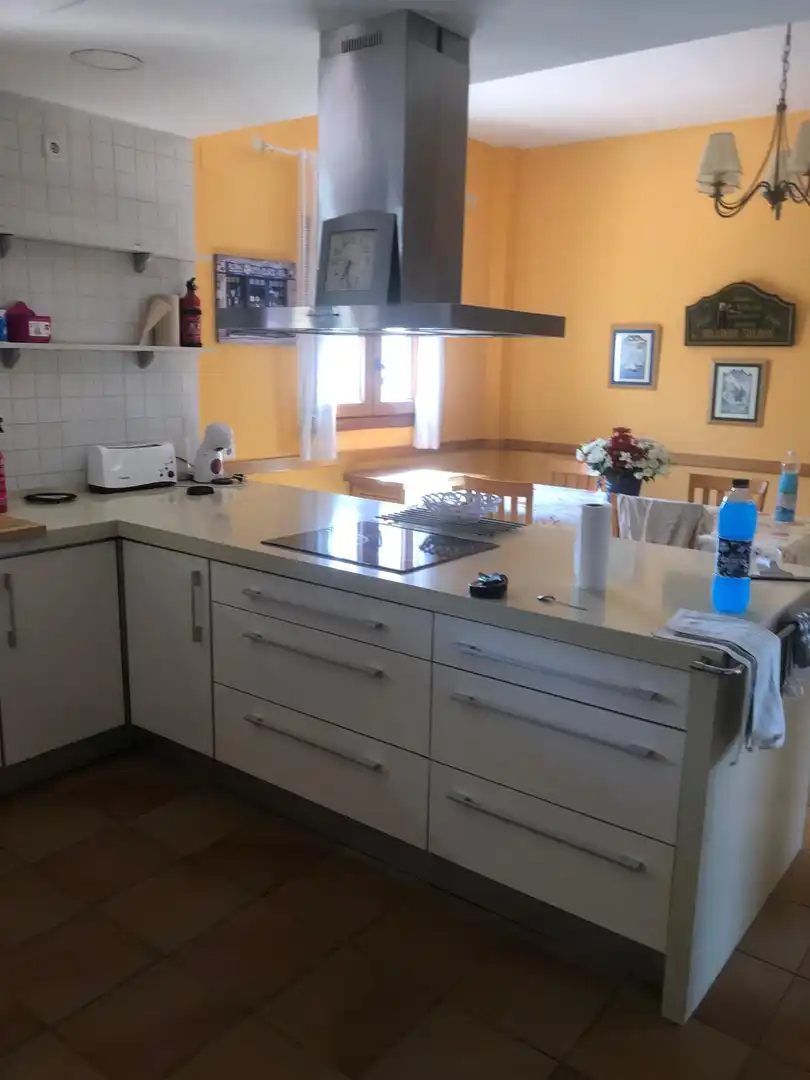 Cuina de Casa o xalet en venda en Chiclana de la Frontera amb Aire condicionat, Calefacció i Jardí privat