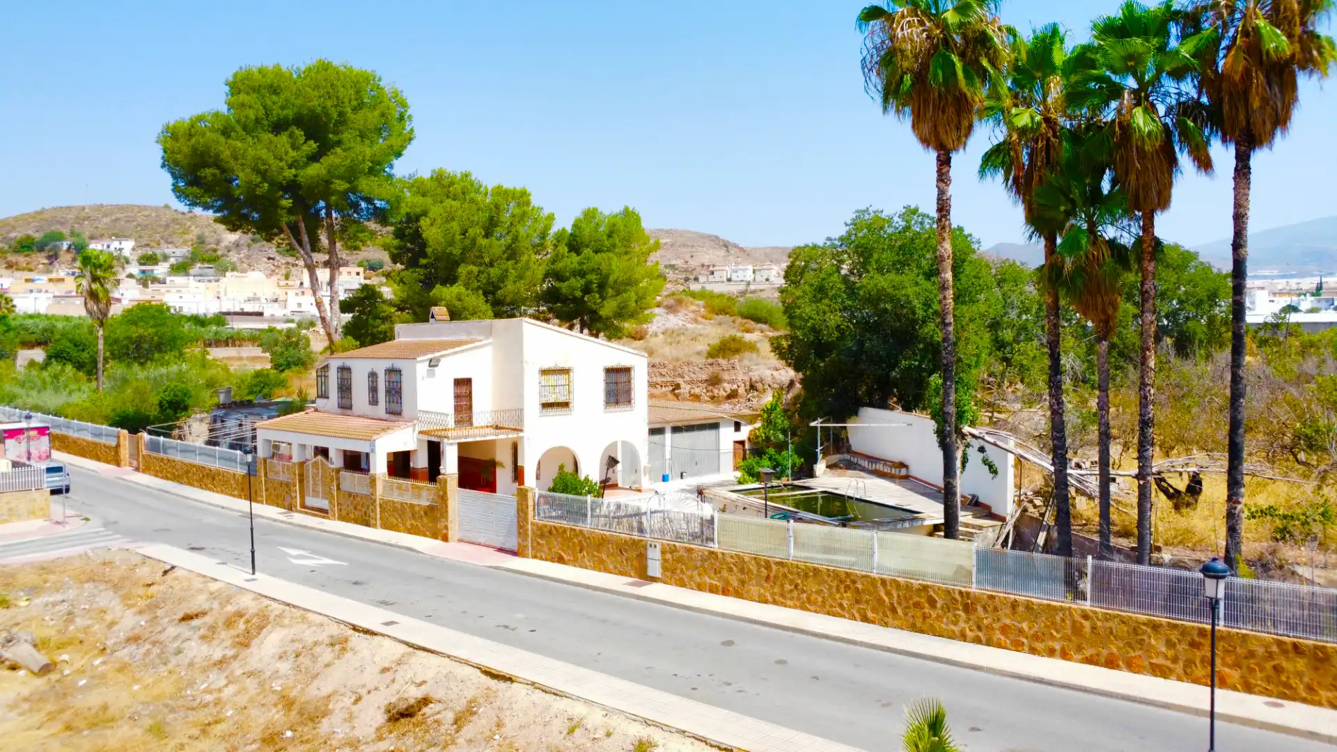 Exterior view of Houses for sale in Berja  with Private garden, Terrace and Swimming Pool