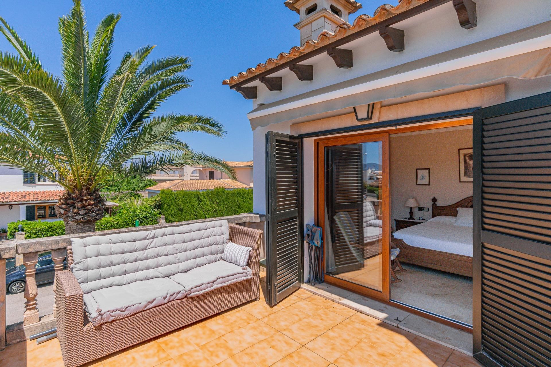 Terrassa de Casa o xalet en venda en Marratxí amb Calefacció, Jardí privat i Terrassa