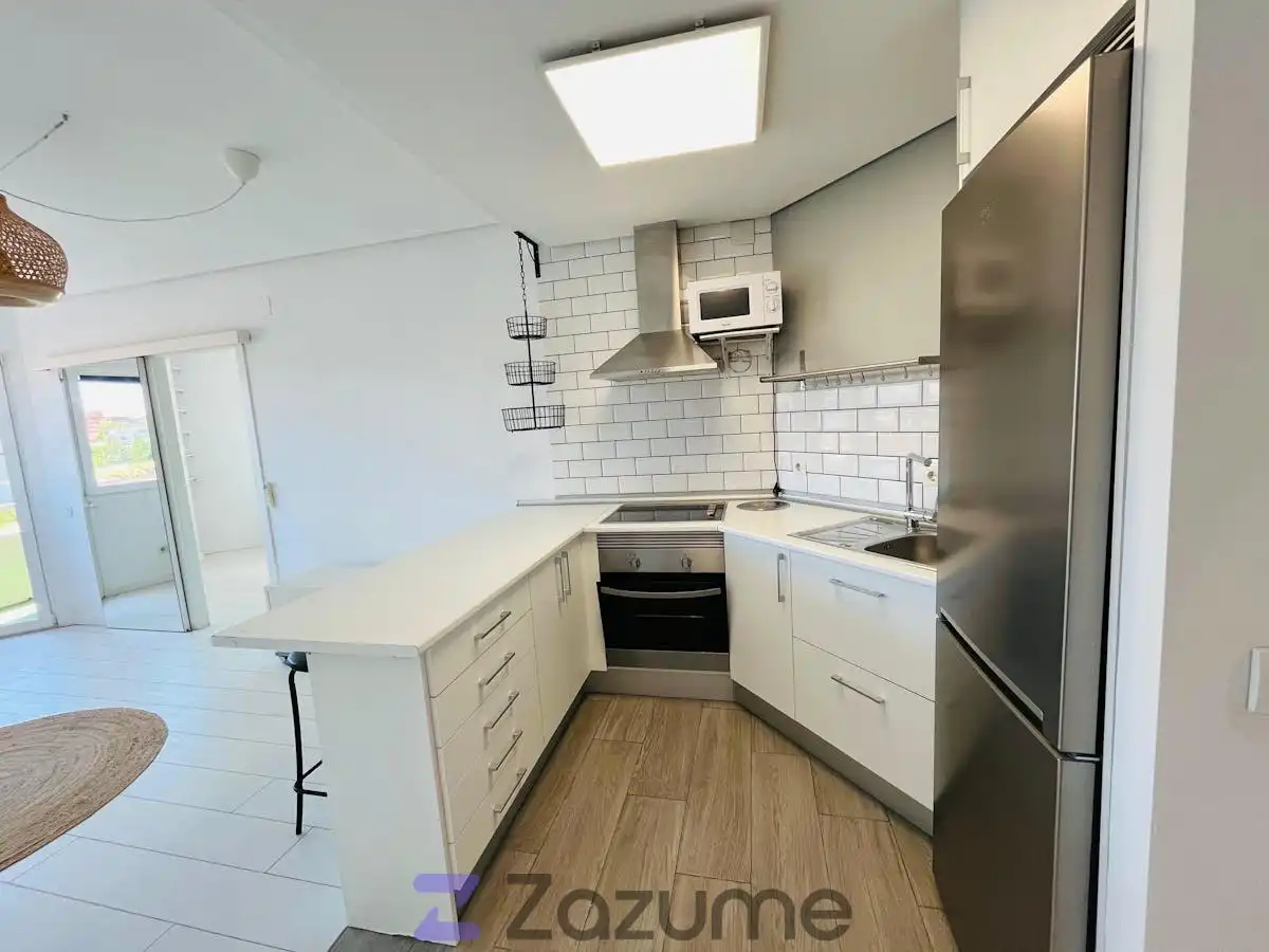 Cocina de Piso de alquiler en Guadalajara con Aire acondicionado, Calefacción y Terraza