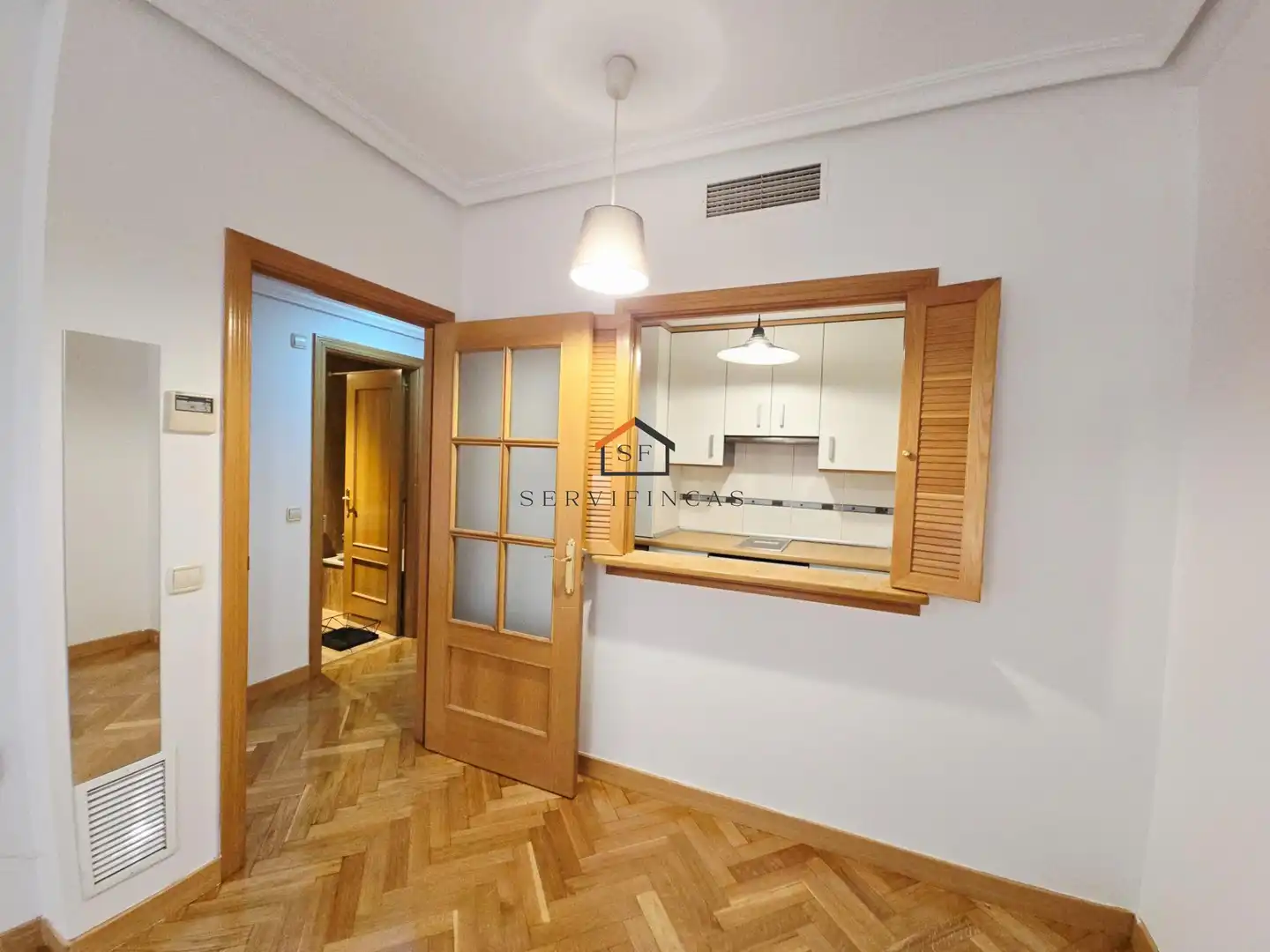 Exterior view of Flat for rent in Madrid  with Air Conditioner, Heating and Private garden