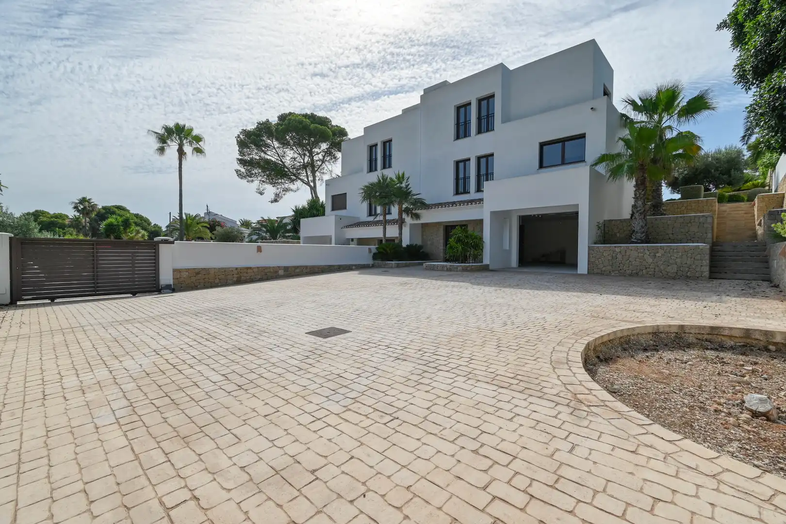 Exterior view of Houses for sale in Moraira  with Private garden, Terrace and Swimming Pool