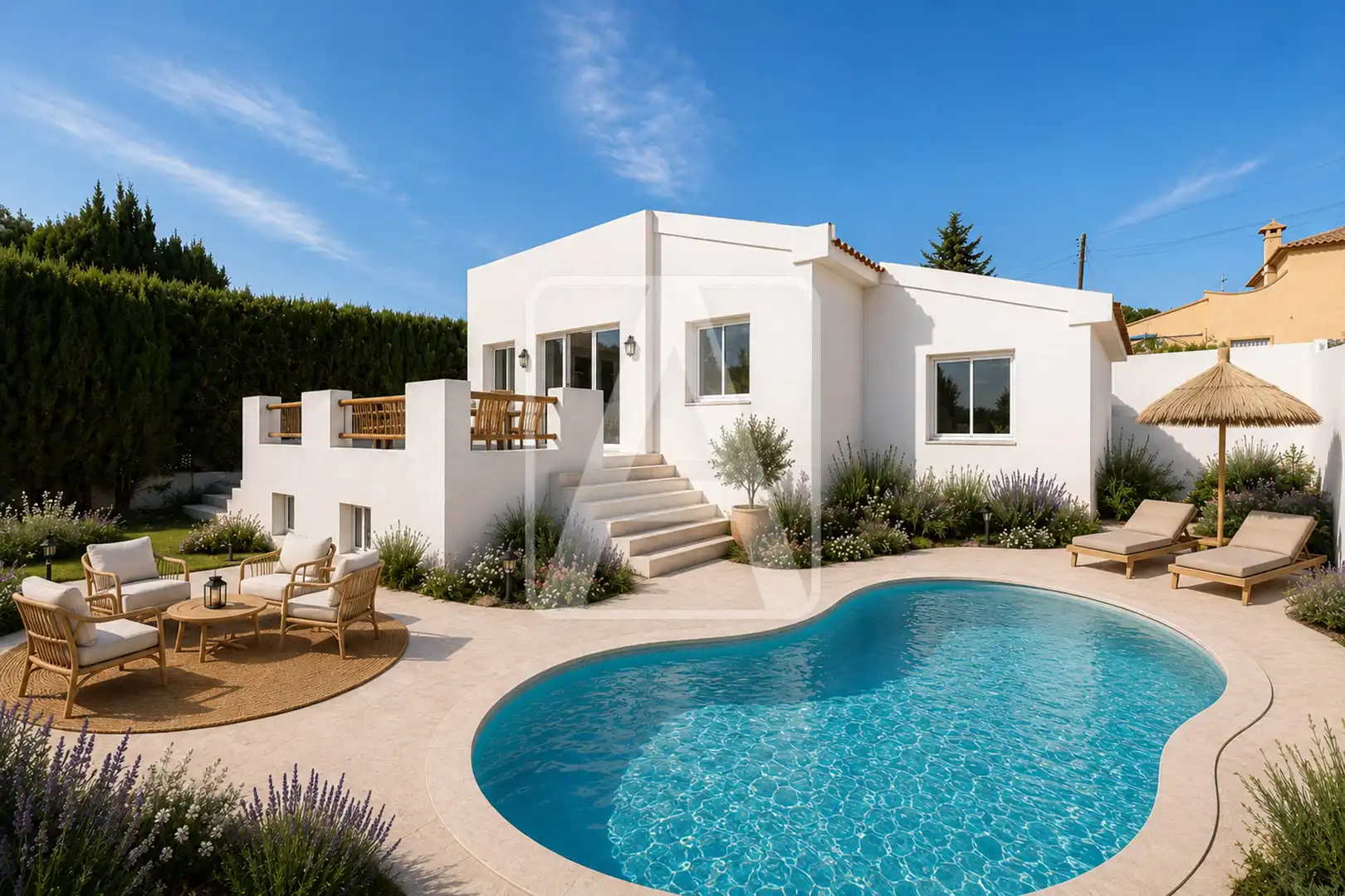 Chalet con piscina en venta en La Fustera