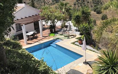 Exterior view of Country house for sale in Torrox  with Air Conditioner, Terrace and Swimming Pool