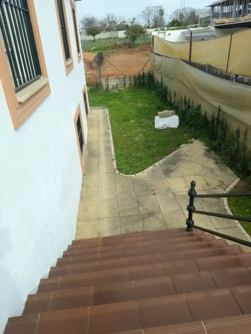 Terraza de Casa o chalet en venta en Dos Hermanas con Jardín privado, Terraza y Balcón