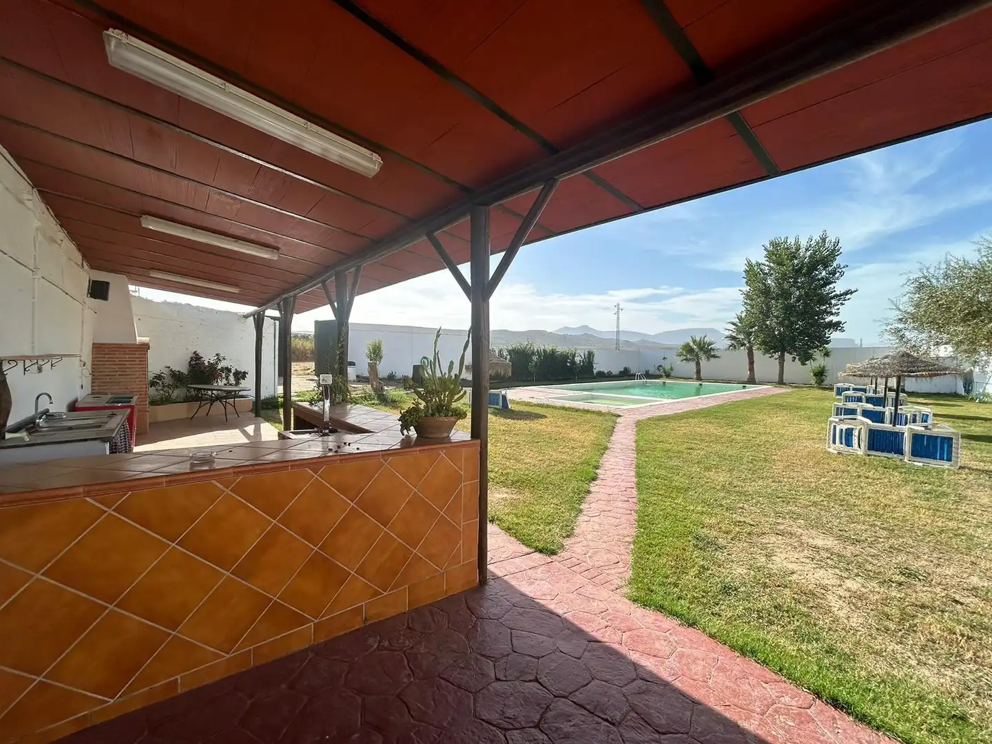 Garden of Country homes for sale in Antequera  with Air Conditioner, Private garden and Storage room