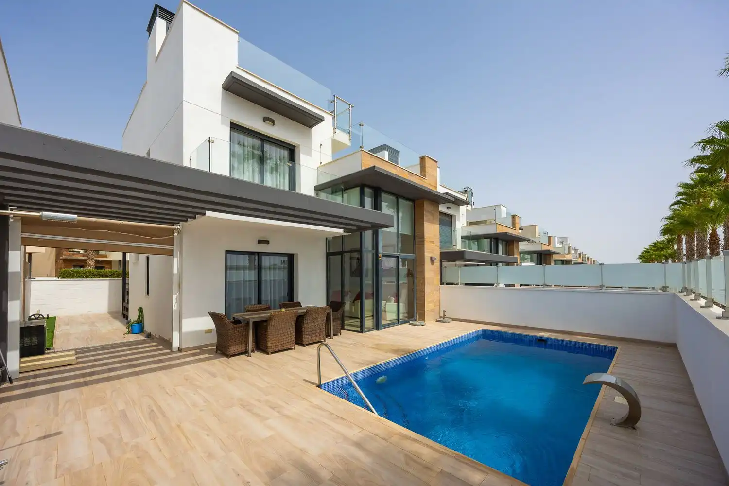 Terrace of Houses for sale in Orihuela  with Air Conditioner, Private garden and Terrace