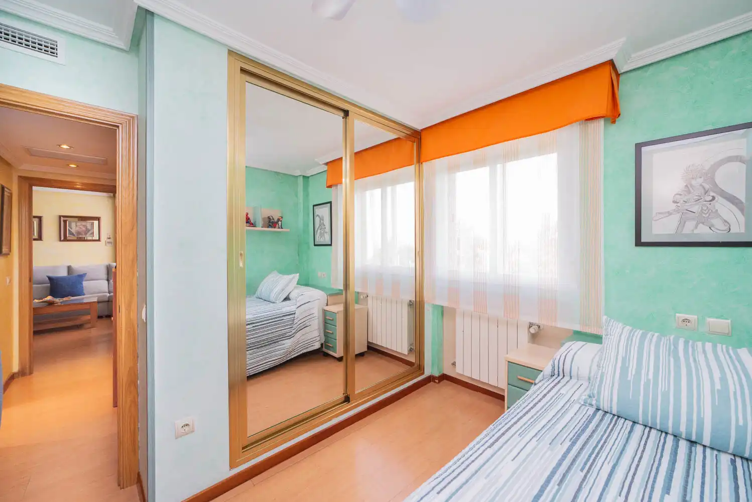 Bedroom of Flat for sale in Leganés  with Air Conditioner, Storage room and Community pool