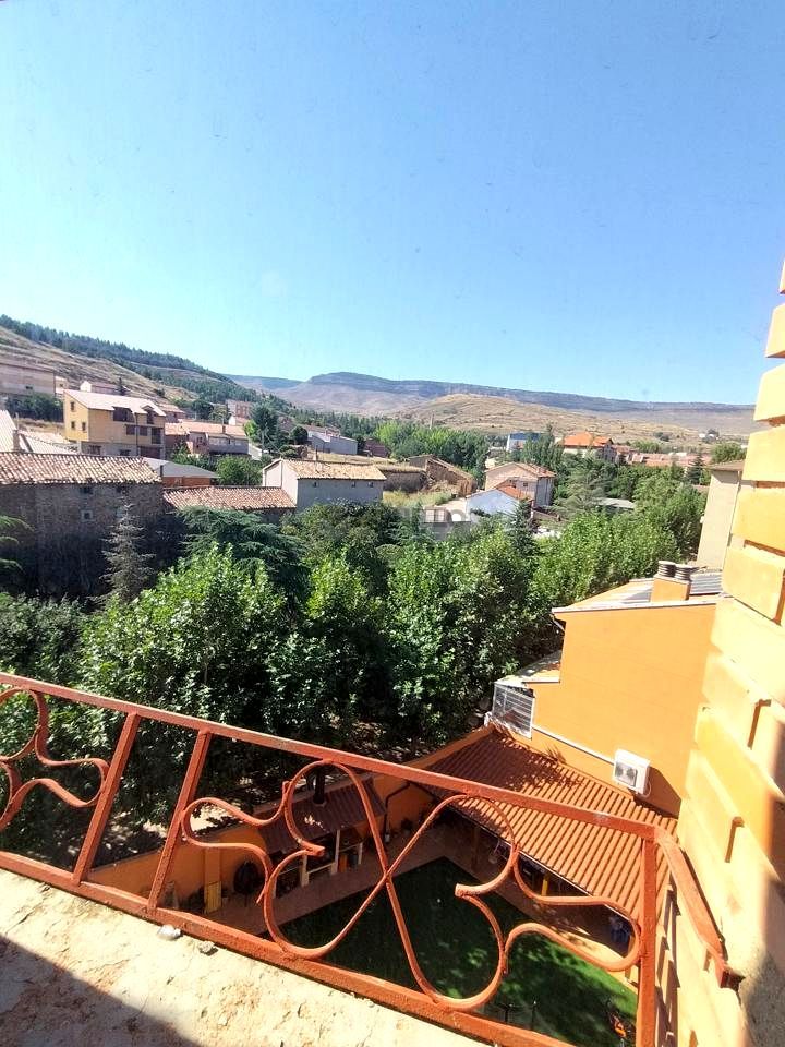 Exterior view of Flat for sale in Utrillas  with Heating, Storage room and Furnished