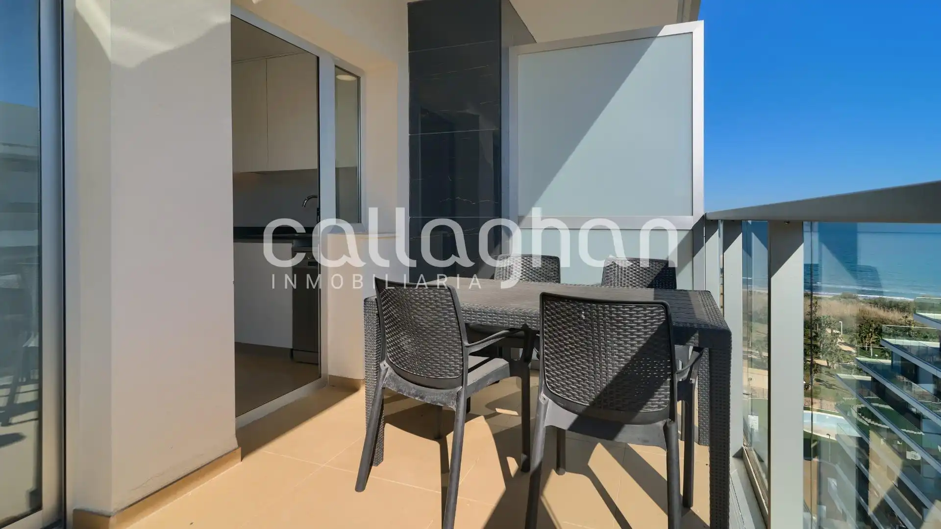 Terraza de Piso en venta en Oropesa del Mar / Orpesa con Aire acondicionado, Calefacción y Jardín privado