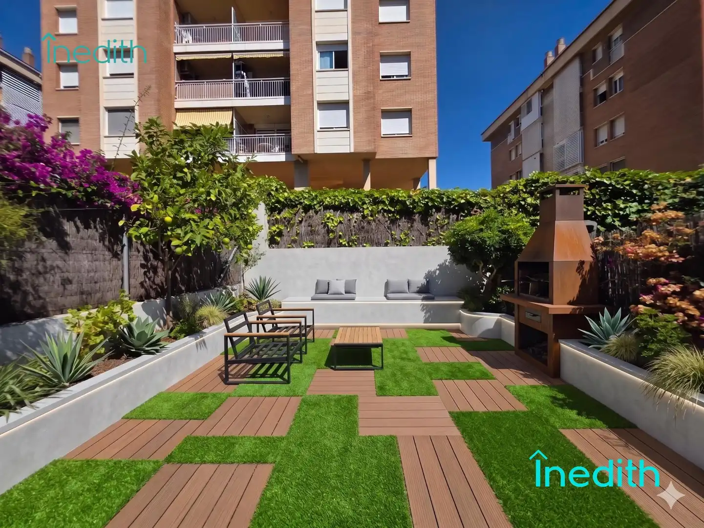 Terraza de Casa o chalet en venta en Viladecans con Calefacción, Jardín privado y Terraza
