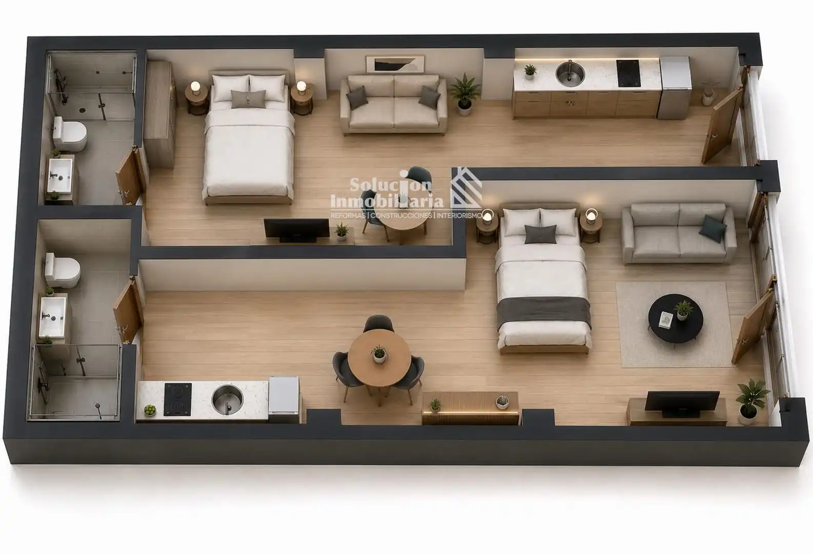 Apartamento en venta en Salamanca con Calefacción y Amueblado