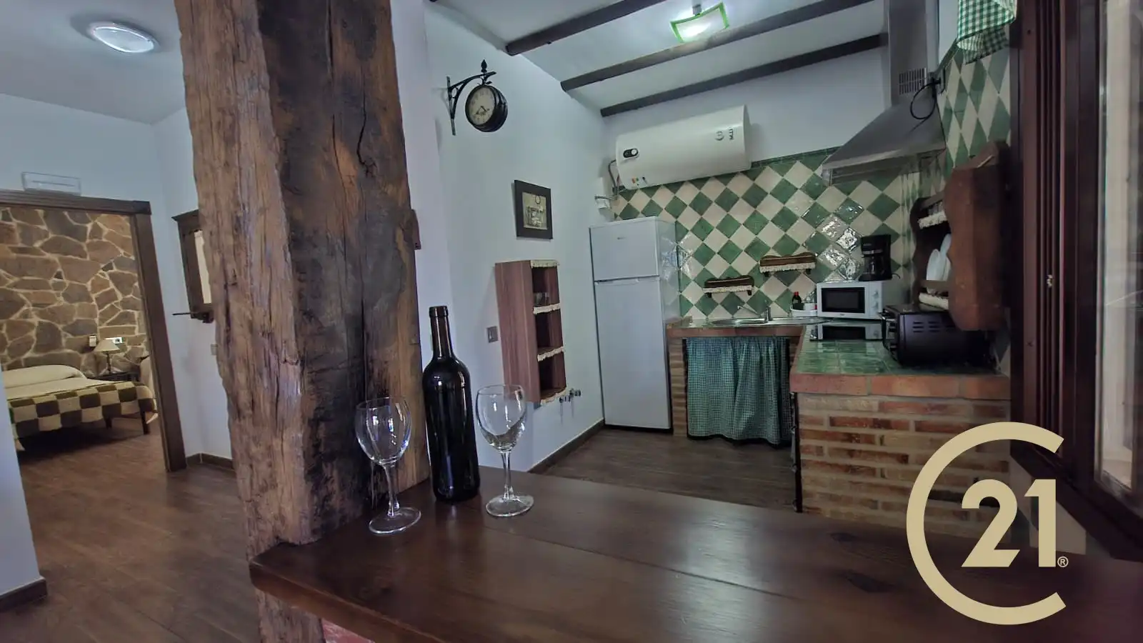 Cocina de Casa o chalet en venta en Arriate con Aire acondicionado, Jardín privado y Terraza