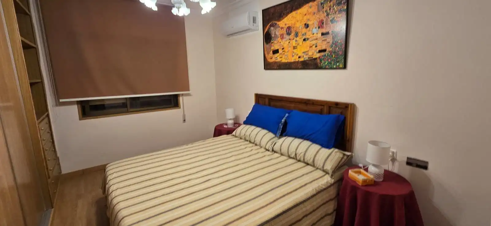 Bedroom of Flat for sale in Argamasilla de Calatrava  with Air Conditioner, Terrace and Furnished