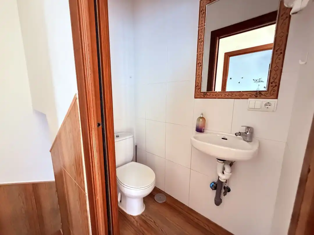Baño de Casa o chalet de alquiler en Periana con Terraza y Piscina