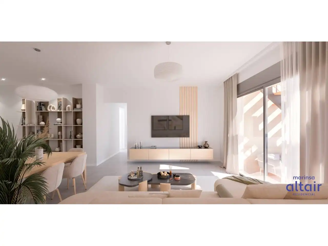Sala de estar de Piso en venta en Torrox con Terraza, Trastero y Piscina comunitaria