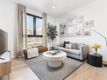 Apartament amb balcó de lloguer a L'Eixample