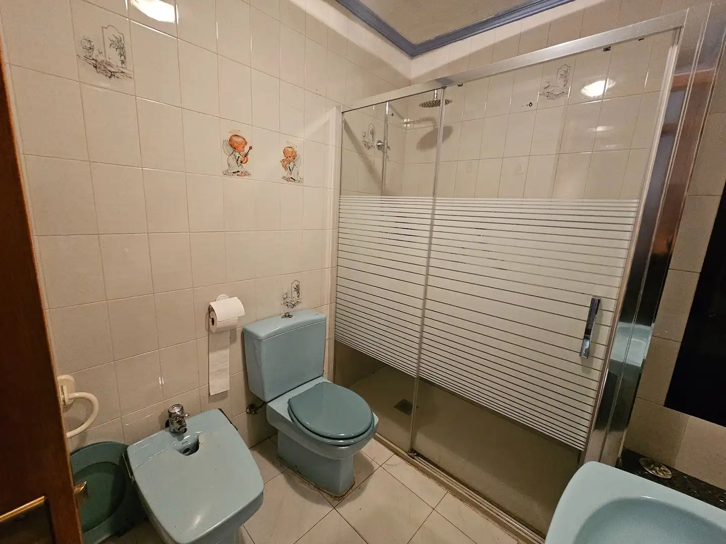 Baño de Casa adosada en venta en Olot con Calefacción, Trastero y Amueblado