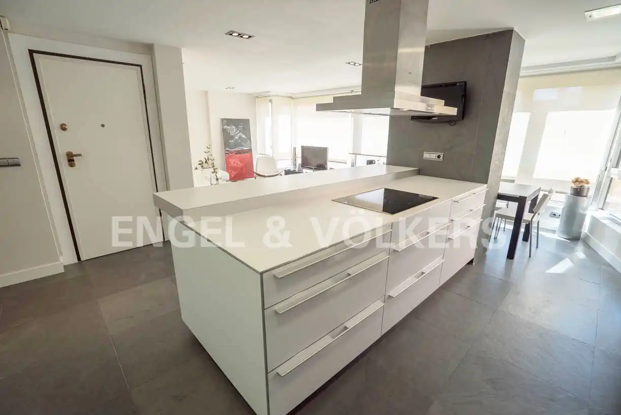 Kitchen of Flat for rent in Alicante / Alacant  with Air Conditioner