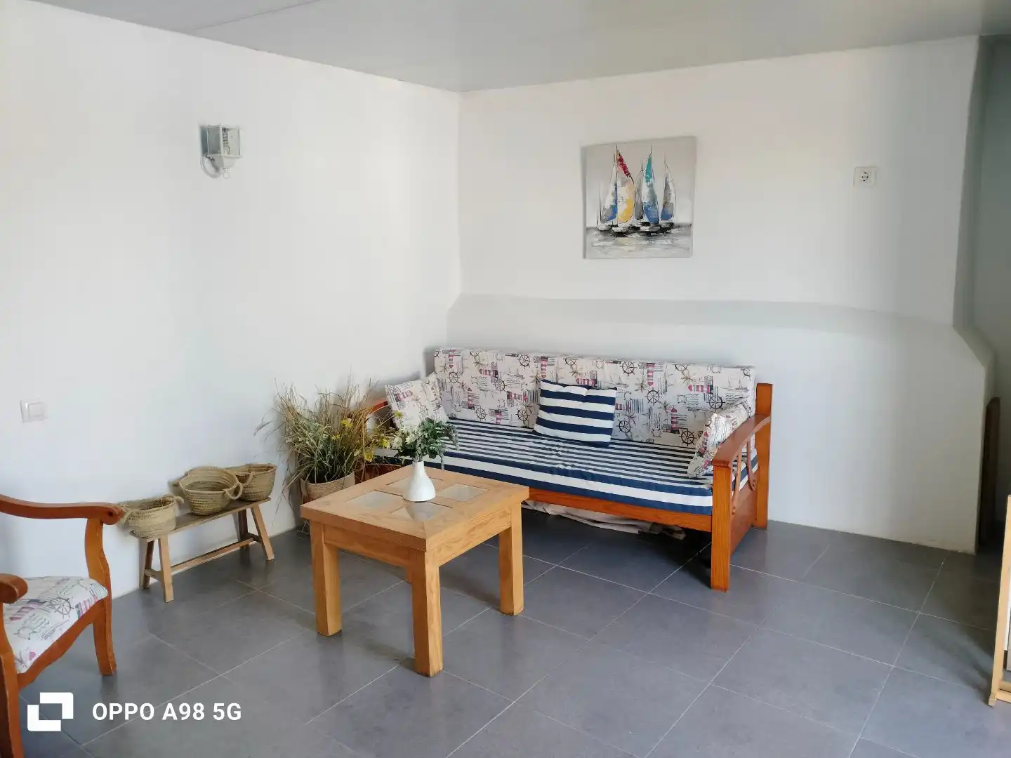 Living room of Flat for rent in Chipiona  with Air Conditioner, Terrace and Balcony
