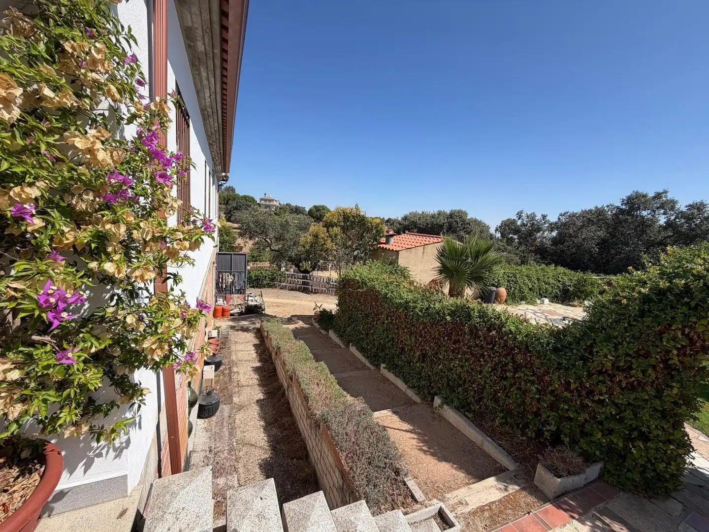 Vista exterior de Casa o chalet en venta en Casar de Cáceres con Aire acondicionado, Calefacción y Terraza