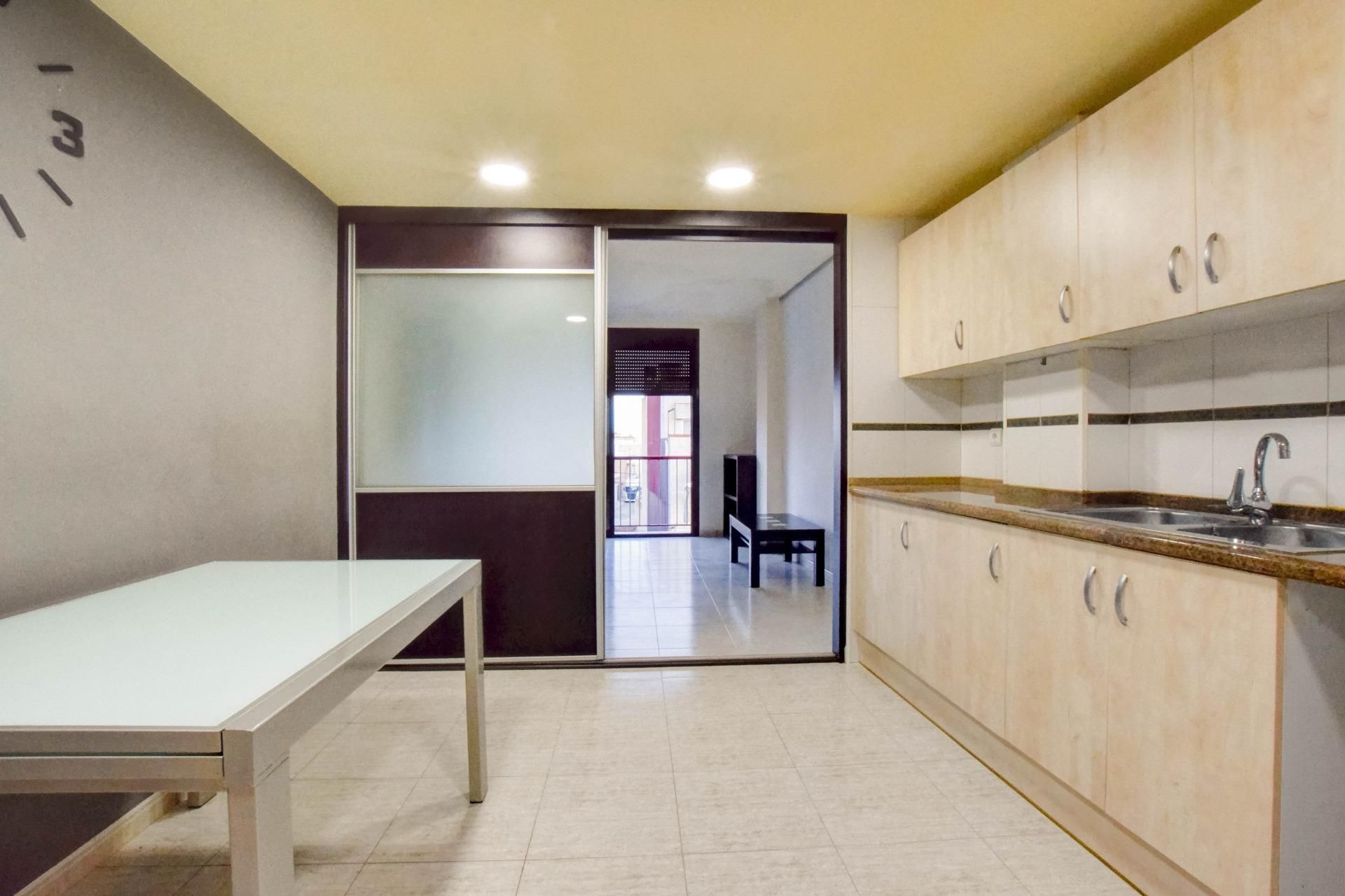 Kitchen of Flat for sale in L'Aldea  with Heating and Terrace