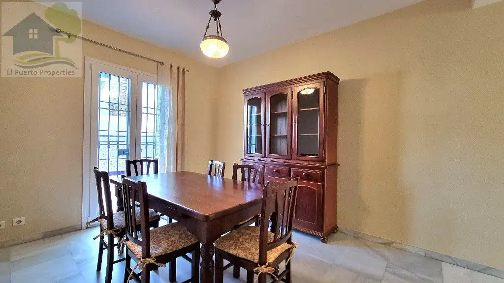 Comedor de Casa o chalet de alquiler en El Puerto de Santa María con Aire acondicionado, Calefacción y Terraza