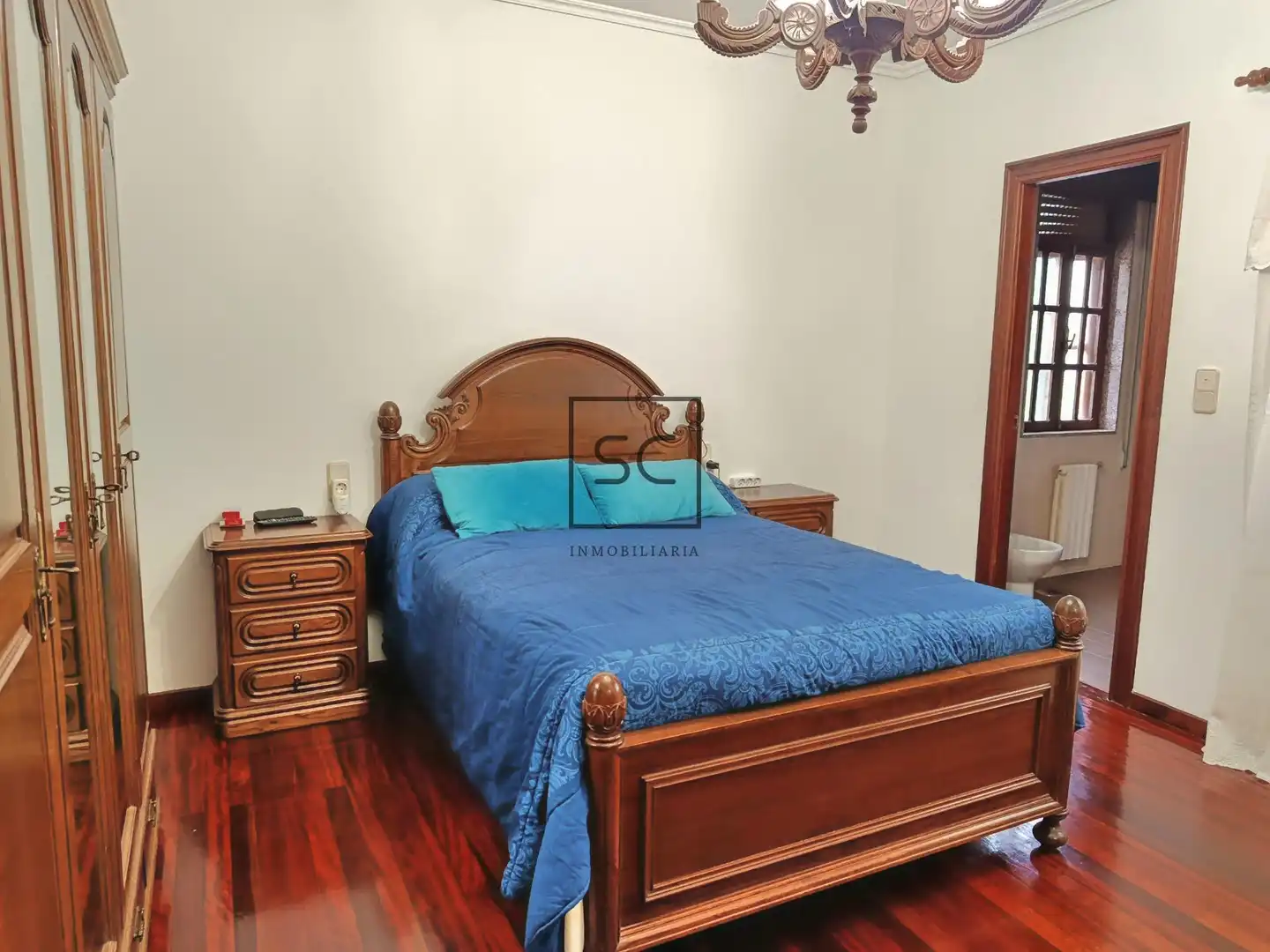 Bedroom of Houses for sale in Narón  with Heating, Private garden and Terrace