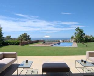 Terrace of House or chalet to rent in Benahavís  with Air Conditioner, Private garden and Terrace