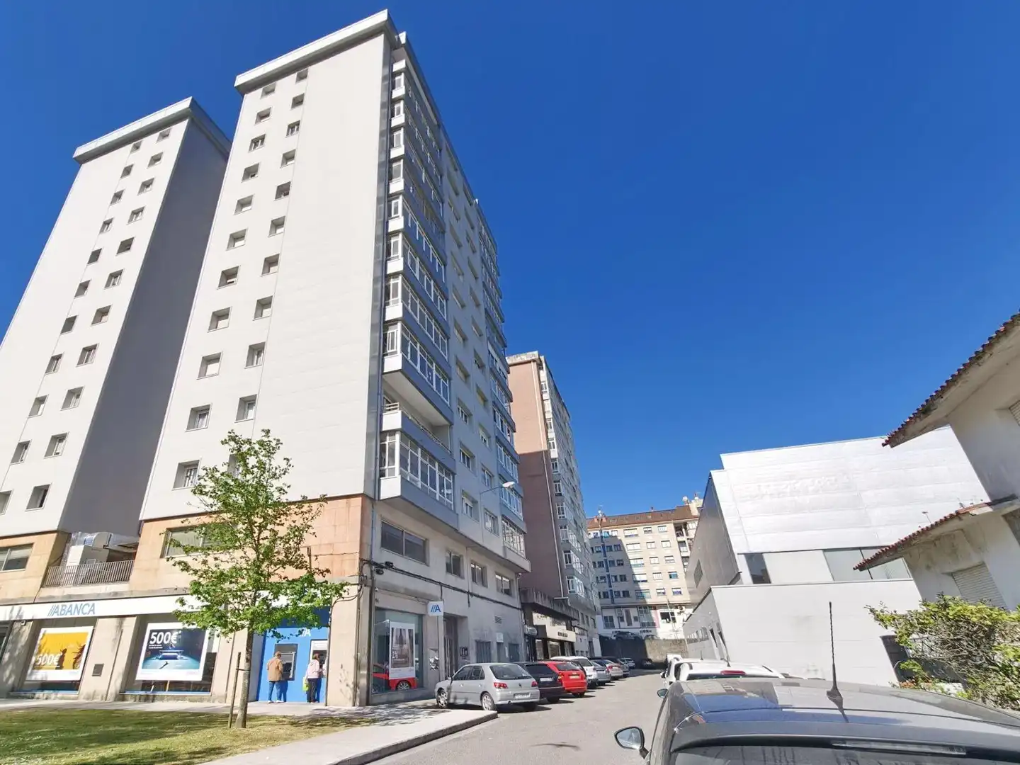 Vista exterior de Piso en venta en Vilagarcía de Arousa