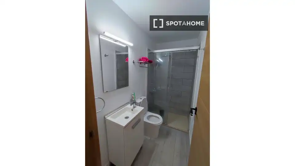 Baño de Apartamento para compartir en Llucmajor con Aire acondicionado, Terraza y Amueblado