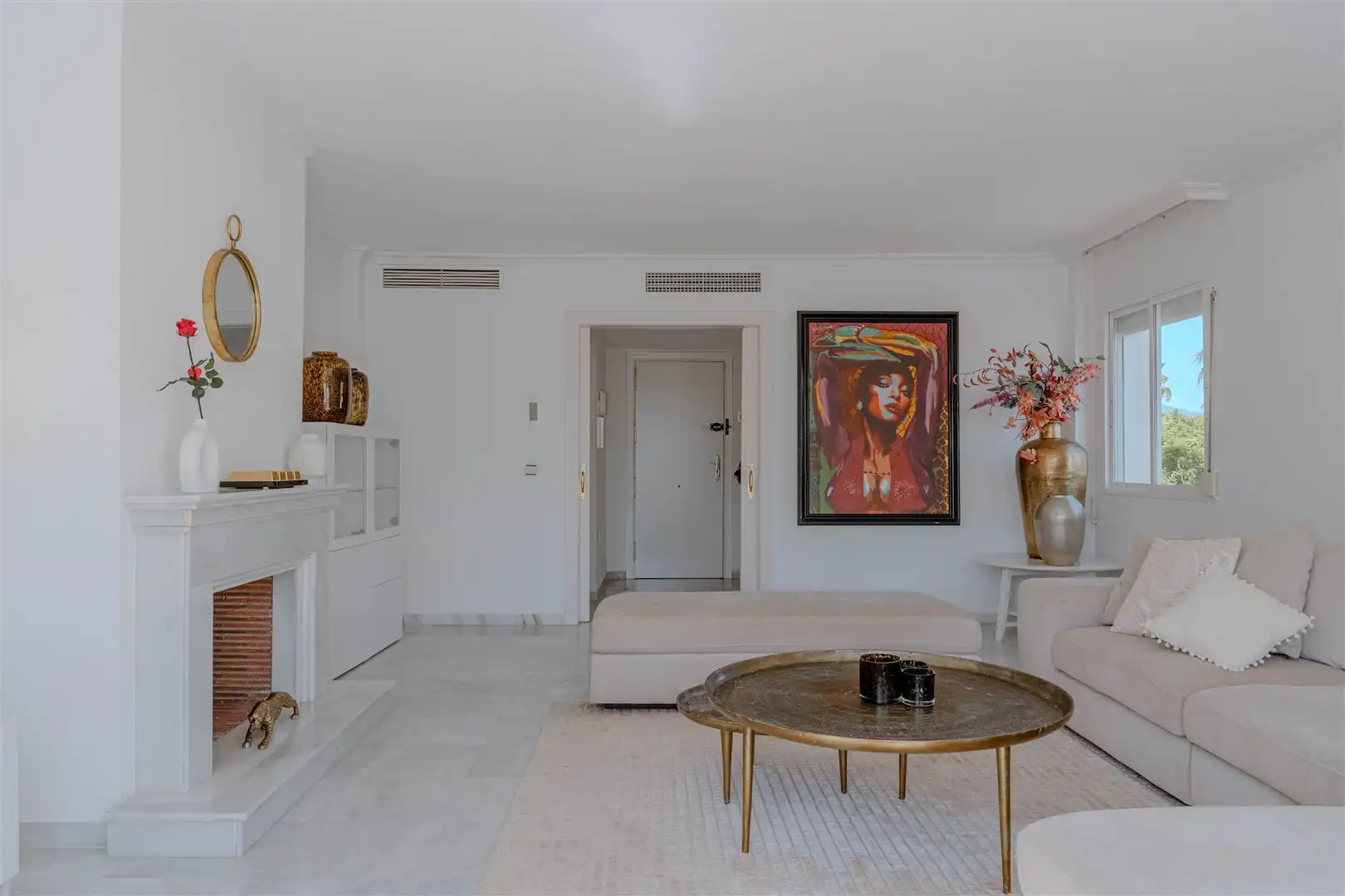 Sala d'estar de Apartament en venda en Estepona