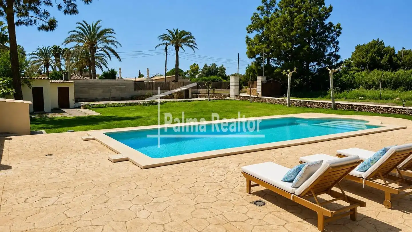 Vista exterior de Finca rústica en venta en Binissalem con Calefacción, Jardín privado y Terraza