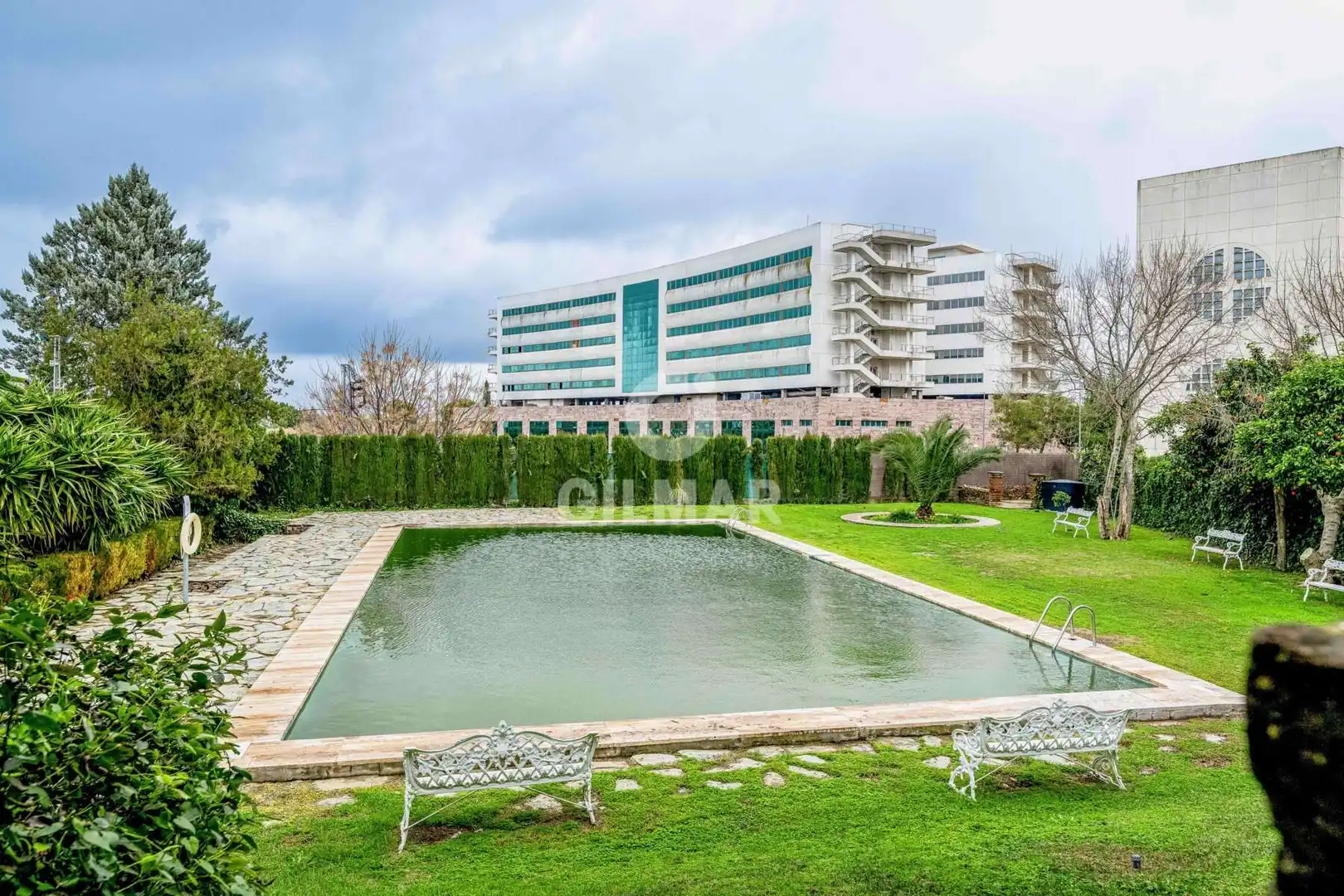 Piscina de Casa o chalet en venta en Valencina de la Concepción con Calefacción, Jardín privado y Piscina