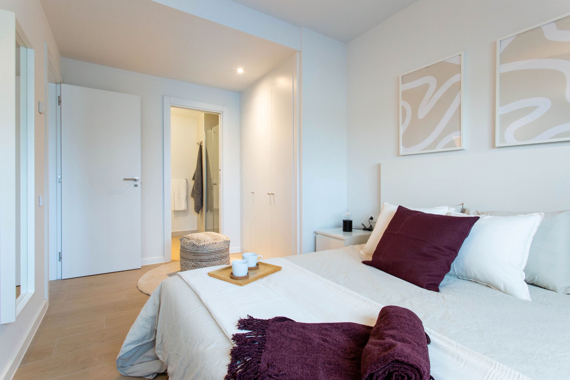 Bedroom of Flat to rent in  Madrid Capital  with Air Conditioner, Storage room and Oven