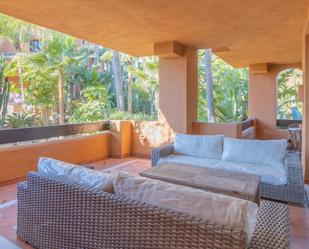 Terrace of Flat to rent in Marbella  with Air Conditioner, Heating and Terrace