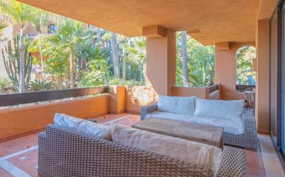 Terrace of Flat to rent in Marbella  with Air Conditioner, Heating and Terrace