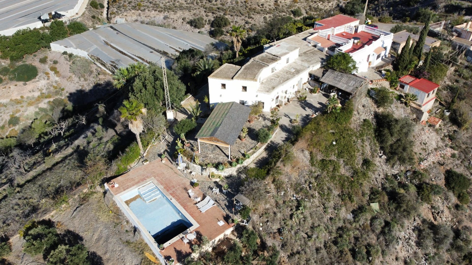 Exterior view of Country house for sale in Albuñol  with Heating and Private garden