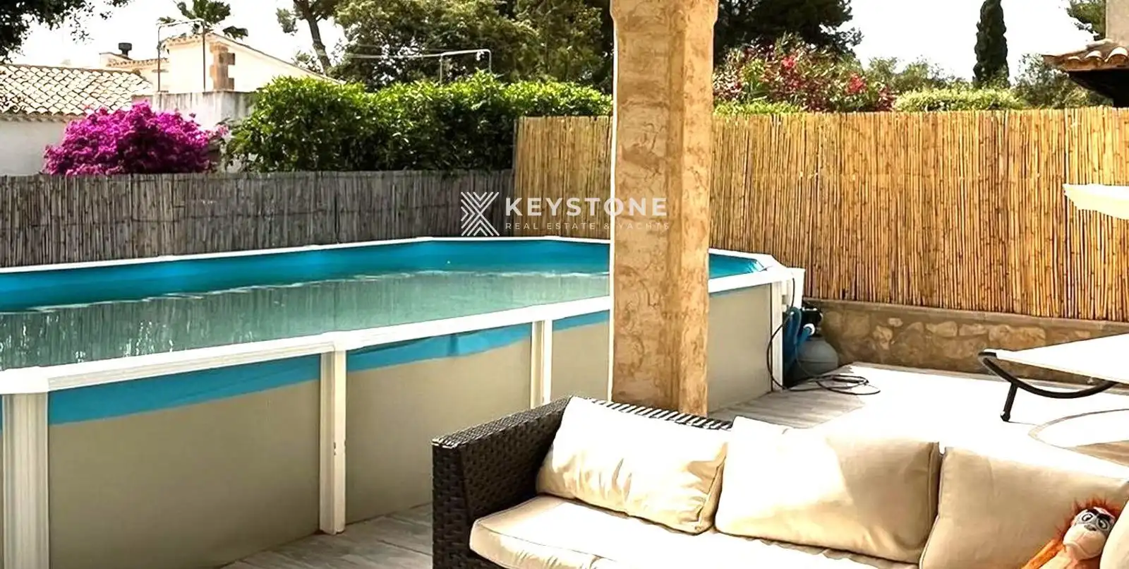 Piscina de Dúplex de lloguer en Alcúdia amb Aire condicionat, Terrassa i Traster