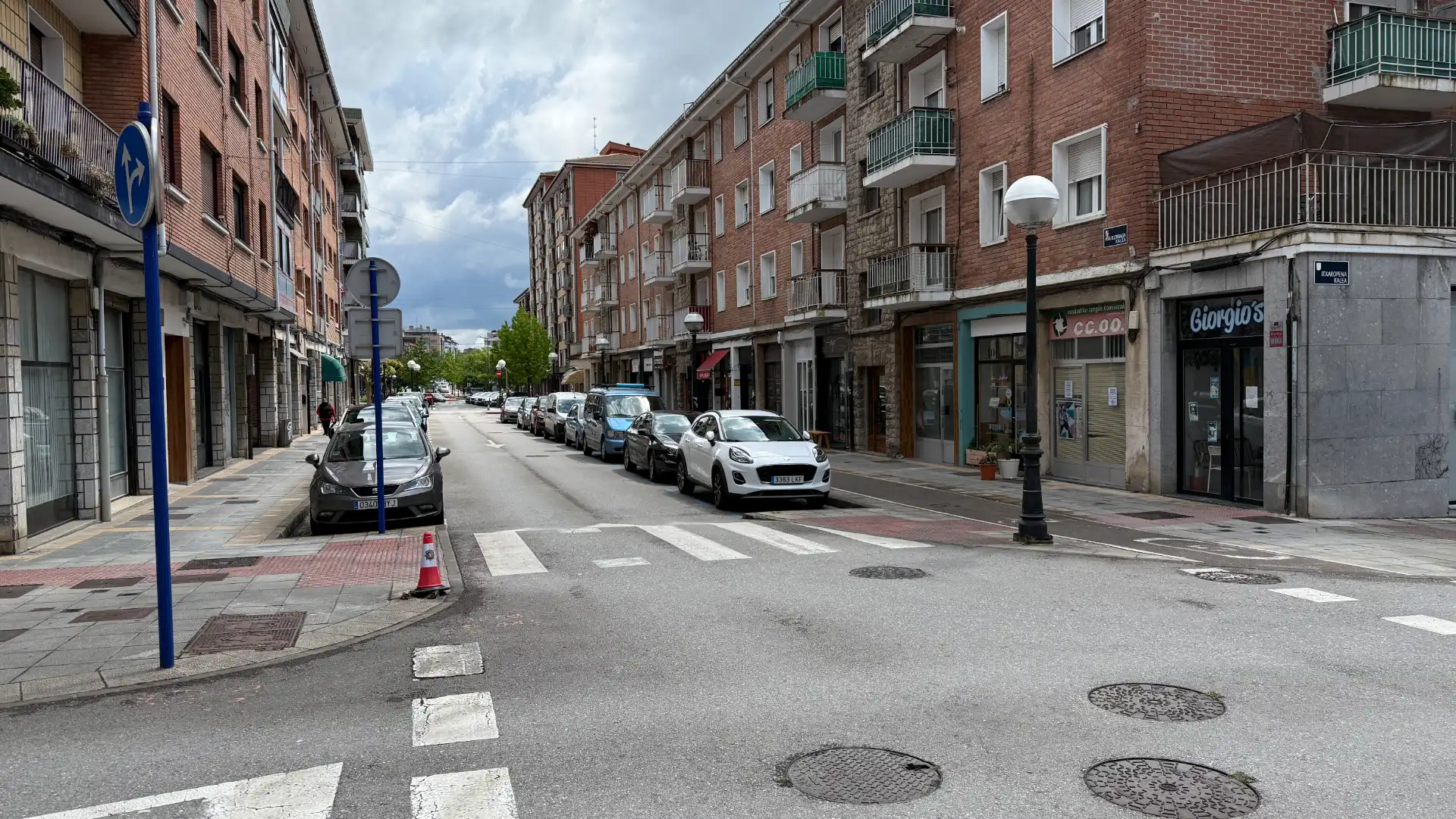 Vista exterior de Local en venta en Mungia