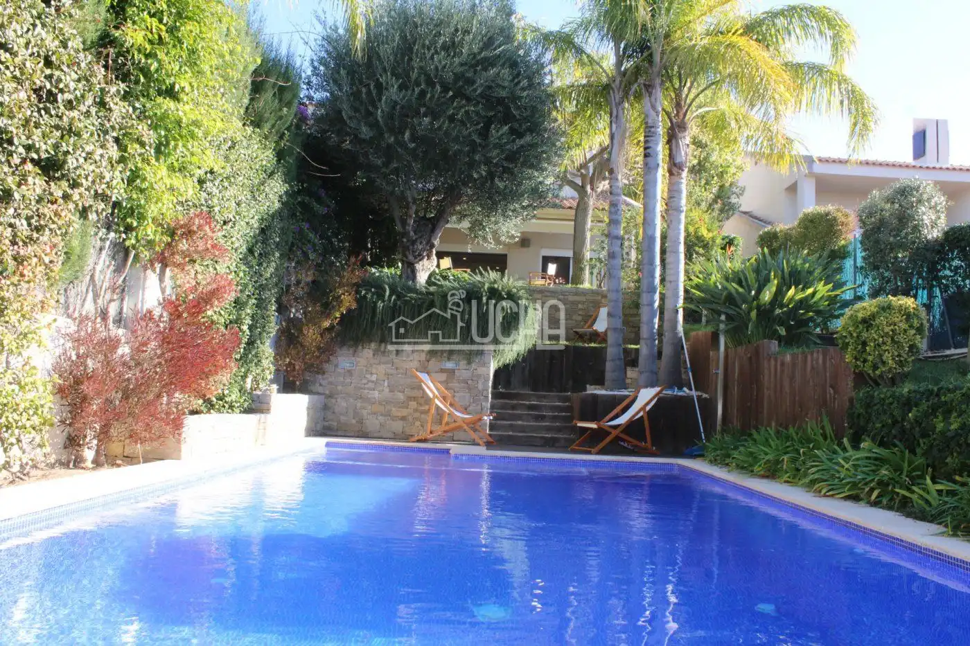 Piscina de Casa adosada de alquiler en Bétera con Aire acondicionado, Calefacción y Jardín privado
