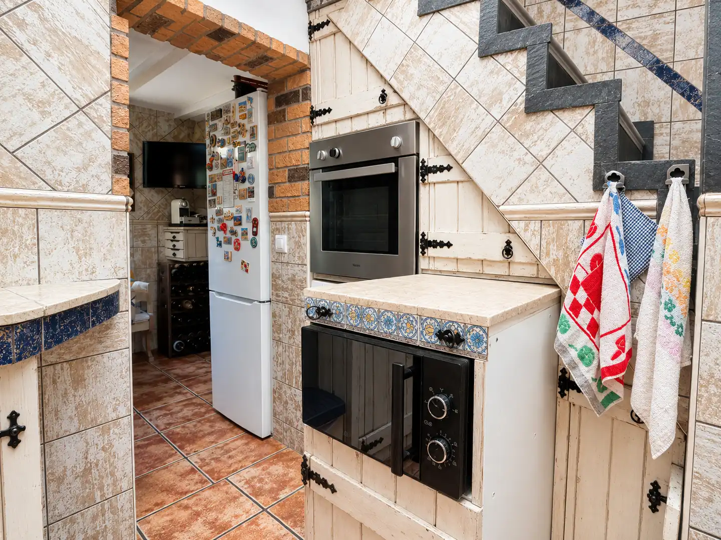 Kitchen of Houses for sale in Málaga  with Air Conditioner, Heating and Terrace