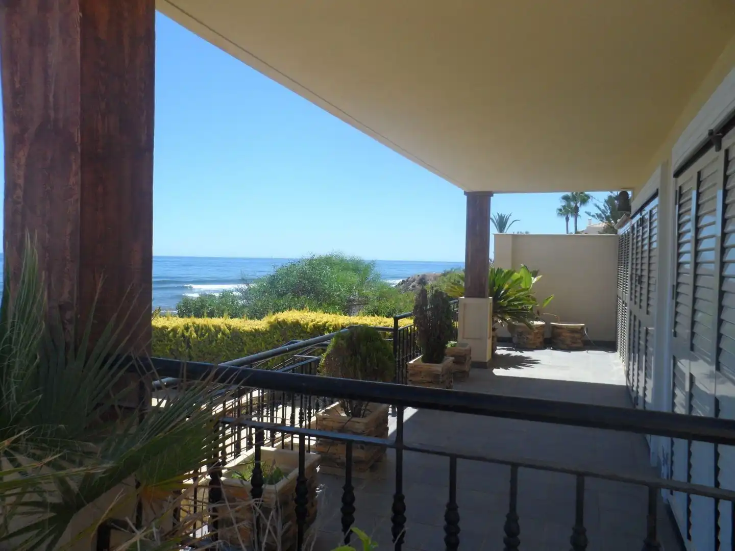 Terrassa de Casa o xalet en venda en Cuevas del Almanzora amb Aire condicionat, Jardí privat i Terrassa
