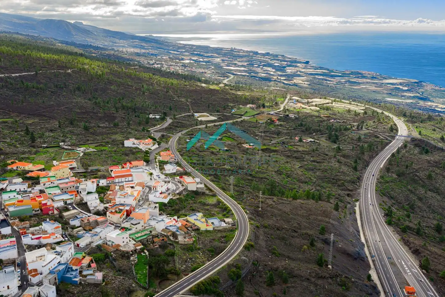 Vista exterior de Residencial en venda en Santiago del Teide