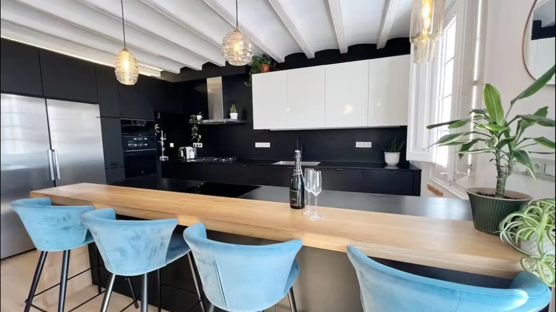 Cocina de Piso en venta en  Barcelona Capital con Parquet, Terraza y Trastero