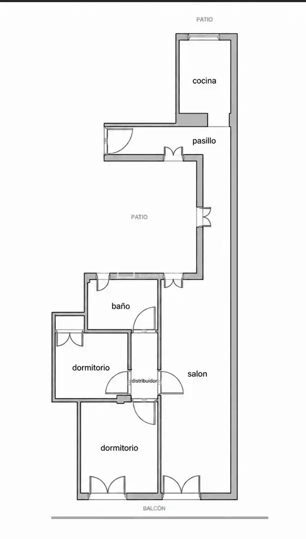 Piso en venta en Madrid con Calefacción, Parquet y Terraza
