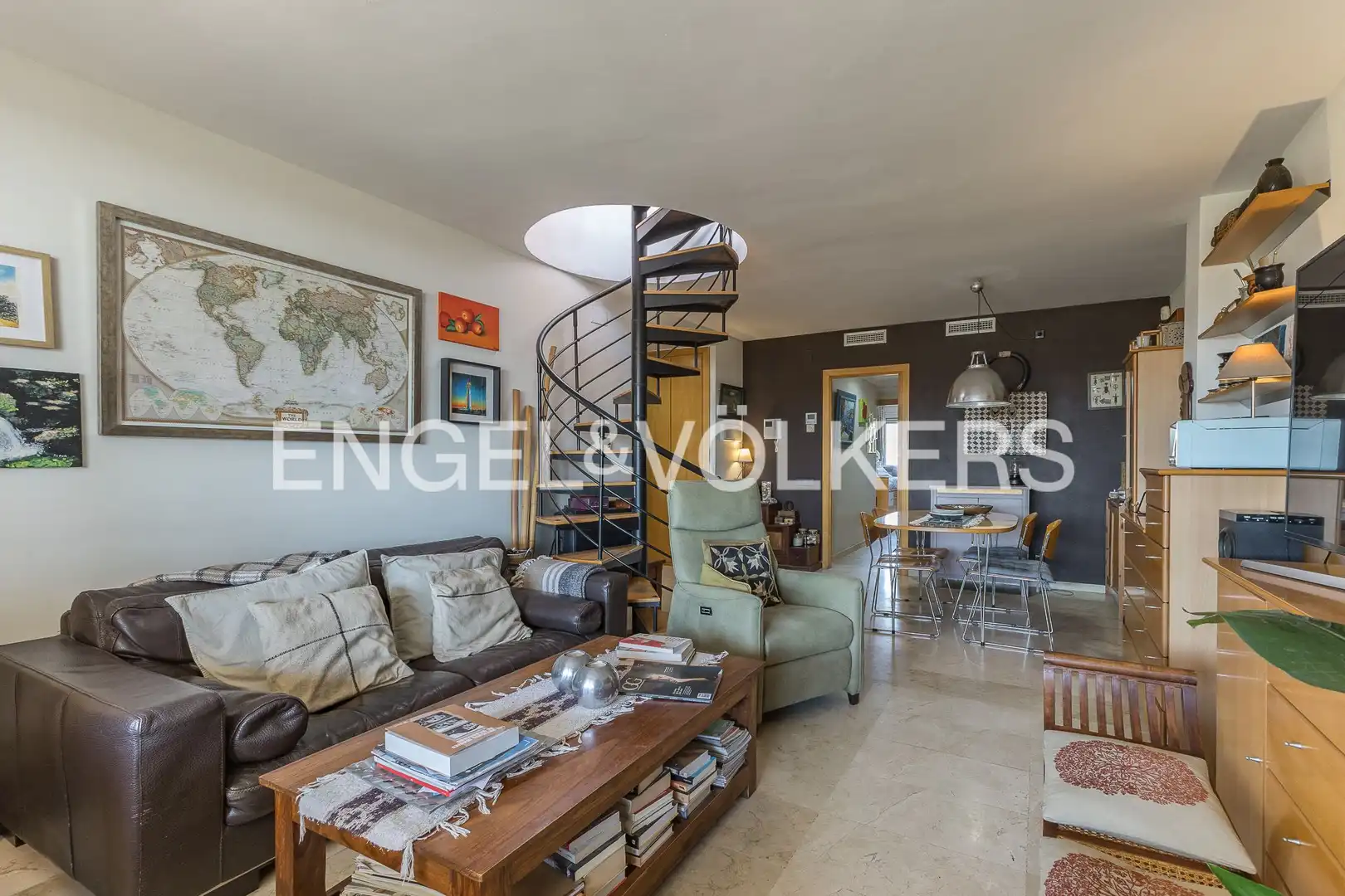 Living room of Duplexes for sale in Castelldefels  with Air Conditioner, Heating and Terrace
