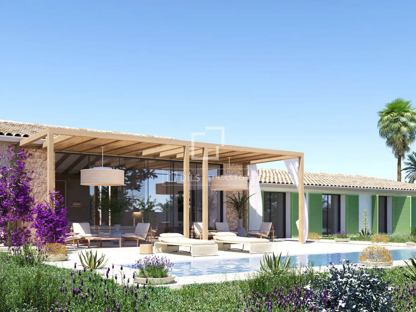 Terraza de Casa o chalet en venta en Llucmajor con Aire acondicionado, Calefacción y Jardín privado